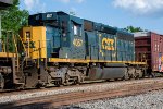 CSX 4057 trails on L795 (Waycross to Jacksonville turn)